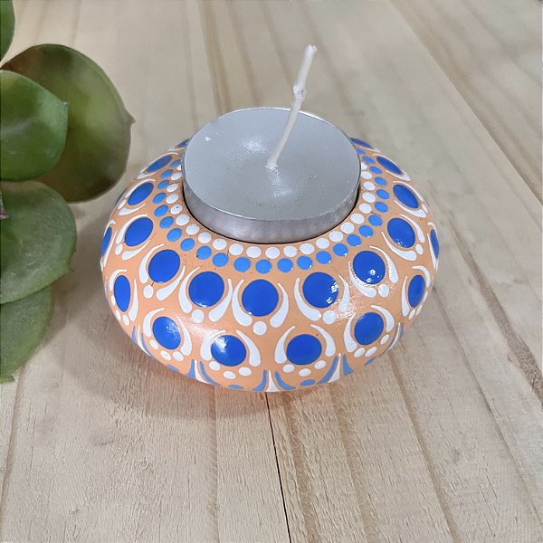 Porta-vela Equilíbrio Vital