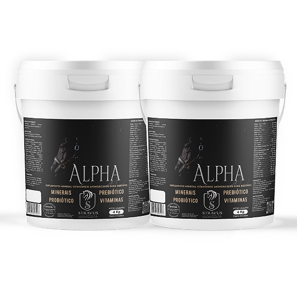 KIT 2 Stravus Alpha 4kg