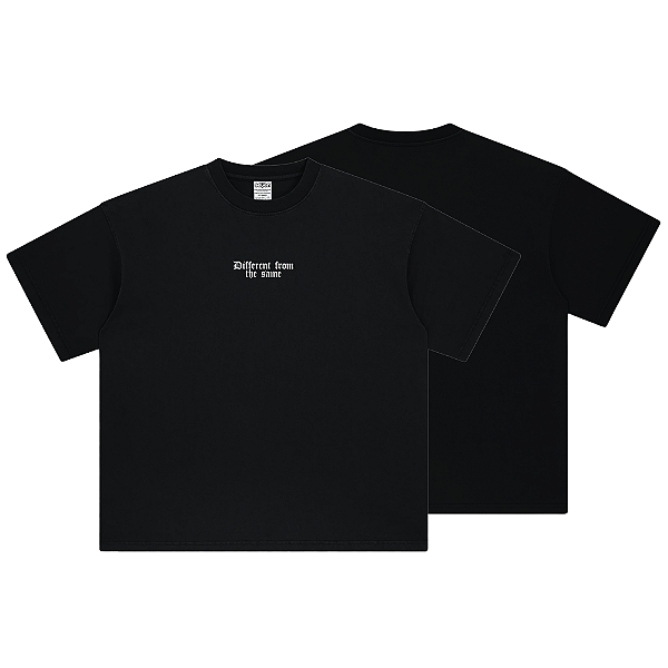 Camiseta BA7IC - DIFFERENT FROM THE SAME [OVERSIZED/BOXY/STREET]