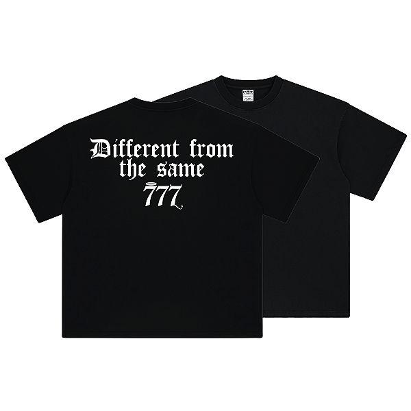 Camiseta S7N - DIFFERENT FROM THE SAME [OVERSIZED/BOXY/STREET]