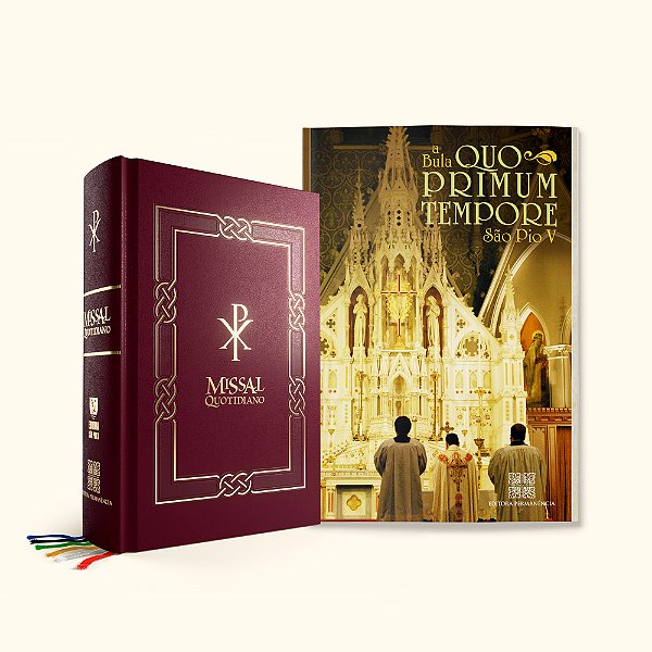 [PRÉ-VENDA] Combo Missa de Sempre (Missal Quotidiano + Bula)