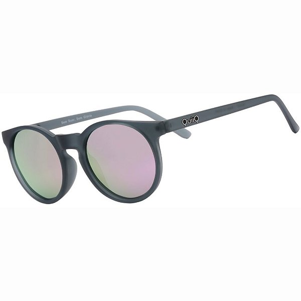 Óculos de Sol QuiiQ redondinho modelo "Sem suor, sem glória"