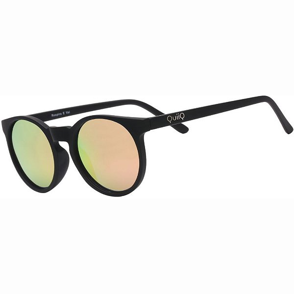 Óculos de Sol QuiiQ redondinho modelo "Respira e Vai"