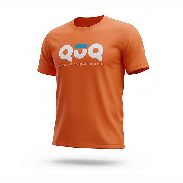 Camiseta Quq 100% Poliamida Corte Slim E Proteção Uv Treinos