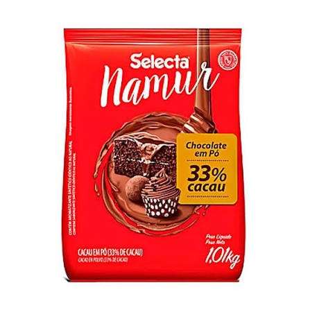 (33% DE CACAU) CHOCOLATE EM PO NAMUR SELECTA 1,010KG