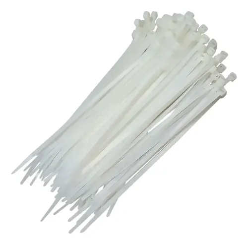ABRACADEIRA NYLON BRANCA 3,6X250MM