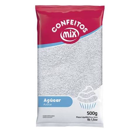 AÇÚCAR CRISTAL INCOLOR MIX 500G