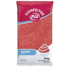 AÇÚCAR CRISTAL VERMELHO MIX 500G
