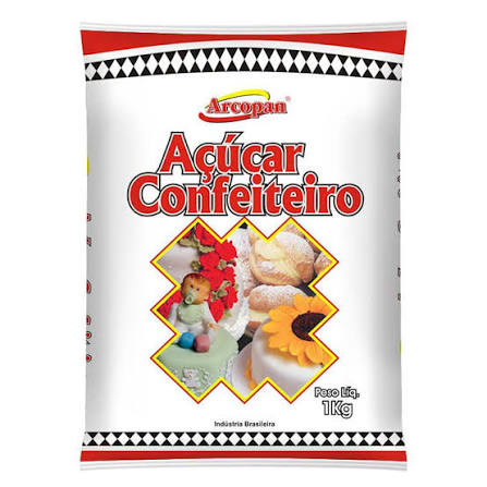 ACUCAR DE CONFEITEIRO 1KG ARCOLOR