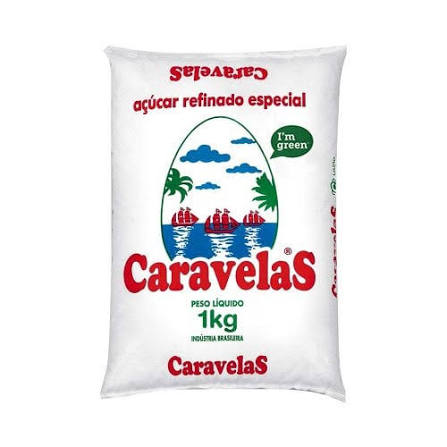 ACUCAR REFINADO CARAVELAS 1KG