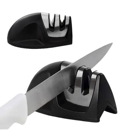 AFIADOR E AMOLADOR DE FACAS INOX PRETO