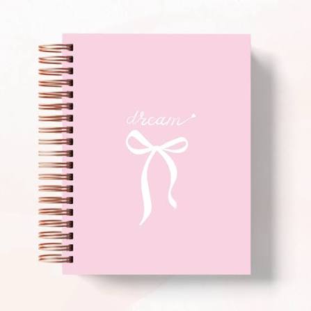 AGENDA DE PAPEL ROSA 15 X 21CM LACO ROSA 7424