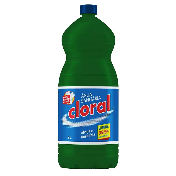 AGUA SANITARIA CLORAL 2LTS