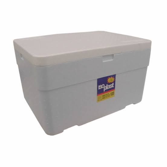 CAIXA TERMICA ISOPOR 120 LTS C/DRENO TERMOMIL