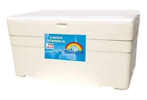 CAIXA TERMICA ISOPOR 170 LTS C/DRENO TERMOMIL