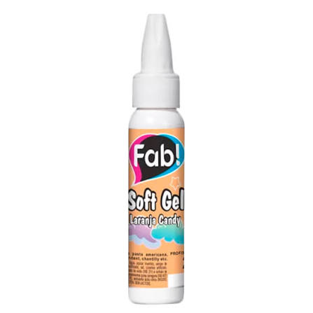 CORANTE SOFTGEL ART. LARANJA CANDY 25G FAB