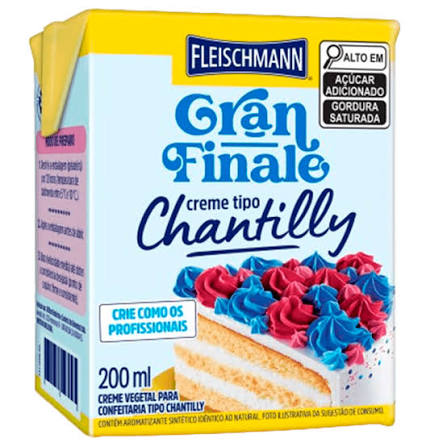 CREME CHANTILLY GRAN FINALE 200ML FLEISCHMANN