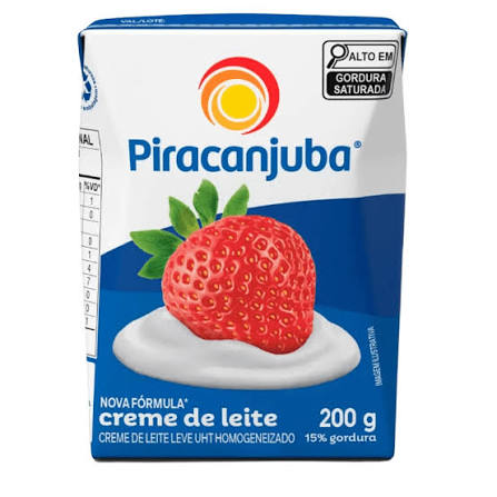 CREME DE LEITE PIRACANJUBA 200G