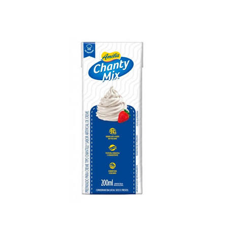 CREME VEGETAL CHANTY MIX AMELIA 200ML - VIGOR