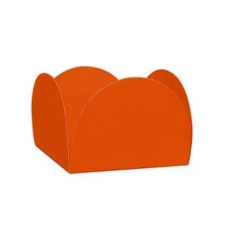 FORMINHA LUXO (4 PETALAS) P LARANJA C/ 50