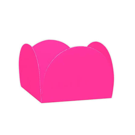 FORMINHA LUXO (4 PETALAS) P NEON PINK C/ 50