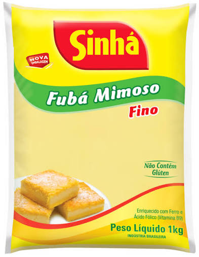 FUBA DE MILHO SINHA 1KG