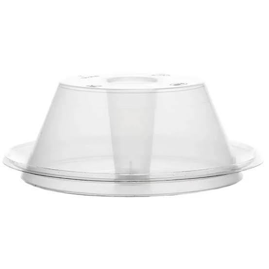 G 367 FORMA PUDIM FREEZER & MICRO 150ML CRISTAL PP 10,1X3,8 GALVANOTEK