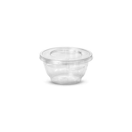 G 633  SALADEIRA C/ DIVISÓRIA CRISTAL PET GALVANOTEK