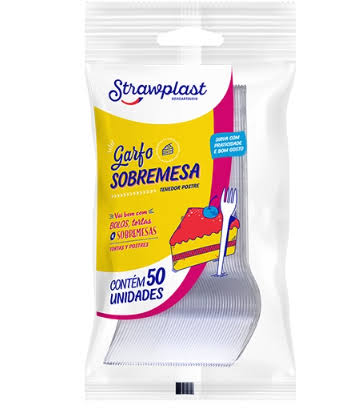 GARFO SOBREMESA CRISTAL STRAWPLAST 184