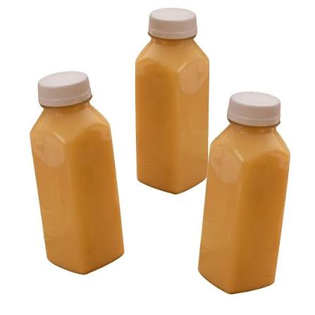 GARRAFINHA PLASTICA 1000ML QUADRADA