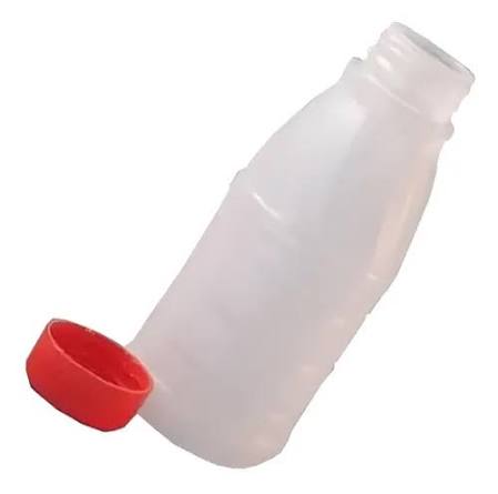 GARRAFINHA PLASTICA 450ML REDONDA