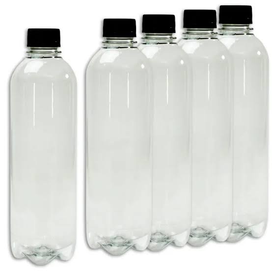 GARRAFINHA PLASTICA 500ML REDONDA