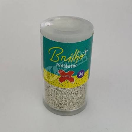 GLITTER POTE OURO BRANCO MAKE+ 3 GR BRILHO