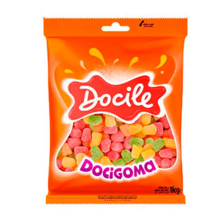 GOMA  DOCIGOMA SINO SORTIDO 1KG DOCILE