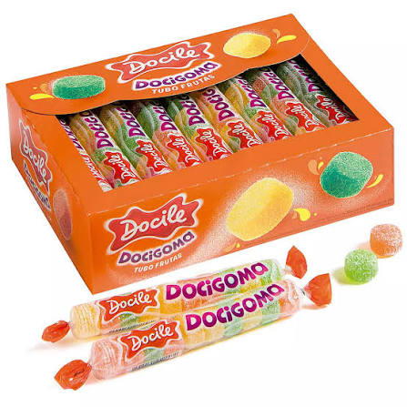 GOMA TUBO SORTIDO DOCILE 30G
