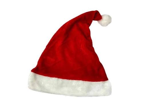 GORRO PAPAI NOEL VELUDO 40 CM