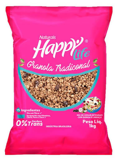 GRANOLA TRADICIONAL HAPPY LIFE 1KG
