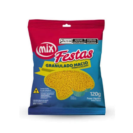 GRANULADO MACIO AMARELO MIX 120G