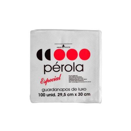 GUARDANAPO SEDA (PÉTALA) PEROLA 29,5X30