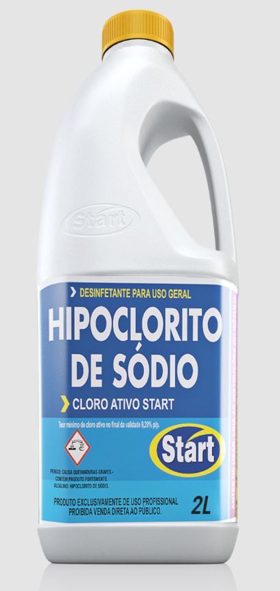 HIPOCLORITO DE SODIO 2LT CLORO ATIVO START