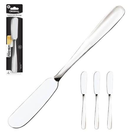 JOGO DE ESPATULA P/ MANTEIGA 4PCS EMCASATEM
