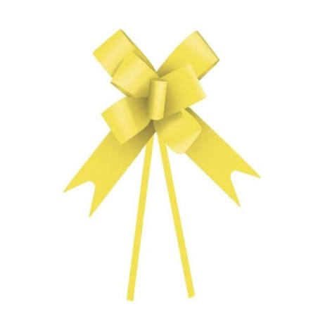 LACO PRONTO LISO AMARELO 12MM PT C/10 UN PACKPEL