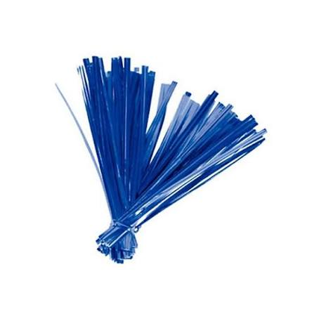 LACRE METALIZADO - AZUL 11CM X 4MM SILVER FESTAS