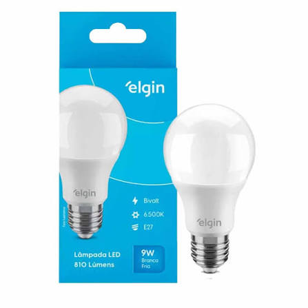 LAMPADA BULBO LED 9W BIVOLT ELGIN