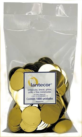LANTEJOLA OURO ESCOLAR LANTECOR