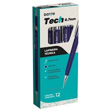 LAPISEIRA TECH BAZZE 0.7MM AZUL