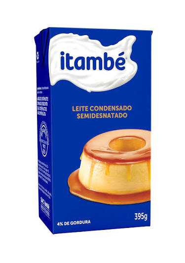 LEITE CONDENSADO SEMIDESNATADO ITAMBE 395G