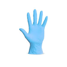 LUVA NITRILICA INDUSTRIAL AZUL G  S/PO VABENE
