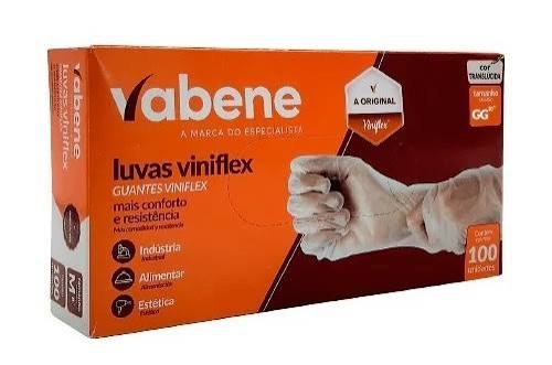 LUVA VINIFLEX GG CAIXINHA C/100 UN VABENE