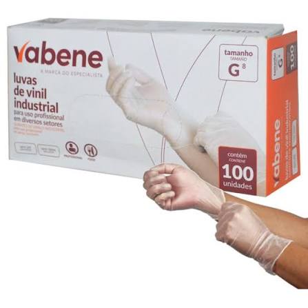 LUVA VINIL PROTECAO INDUSTRIAL S/PO G VABENE